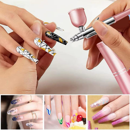 🌸 Aérographe Portable Sans Fil – Beauté & Nail Art Professionnel