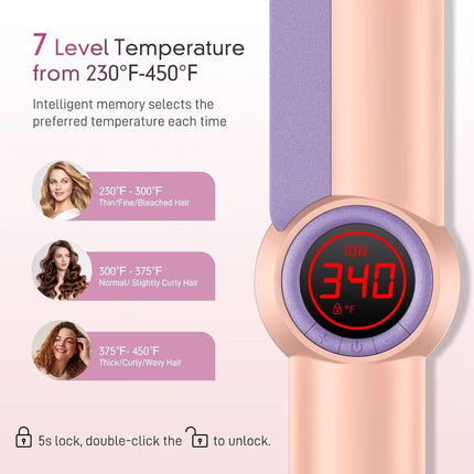 🌟 Lisseur Professionnel à Affichage Digital