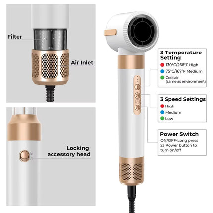 💇♀ Brosse coiffante multifonction 5 en 1