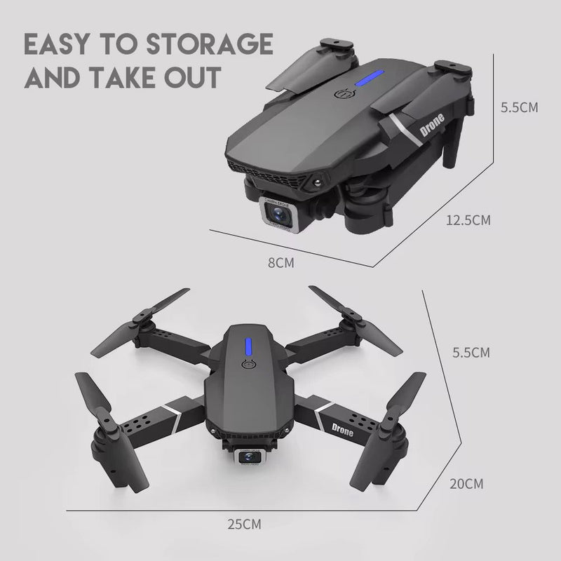 🚀 Drone Pliable E88 Pro